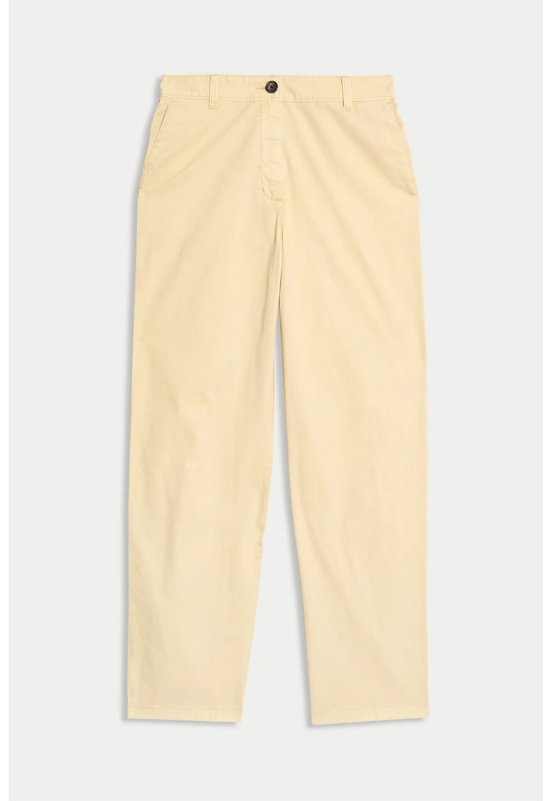 Pantaloni drepti cu buzunare laterale