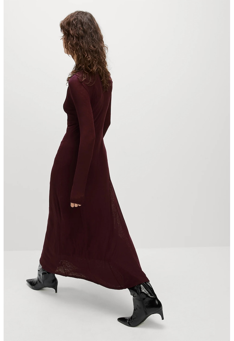 Rochie midi cu croiala A