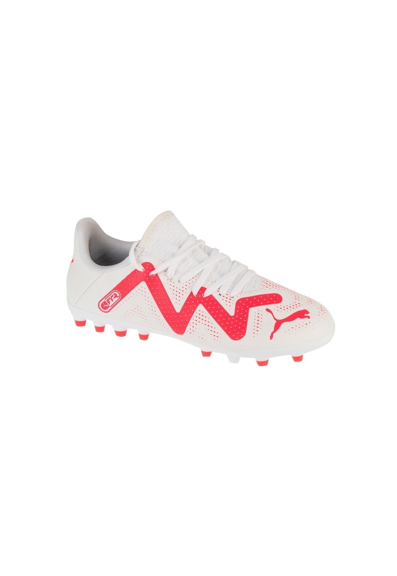 Puma Pantofi fotbal baieti sintetic - rosu/alb