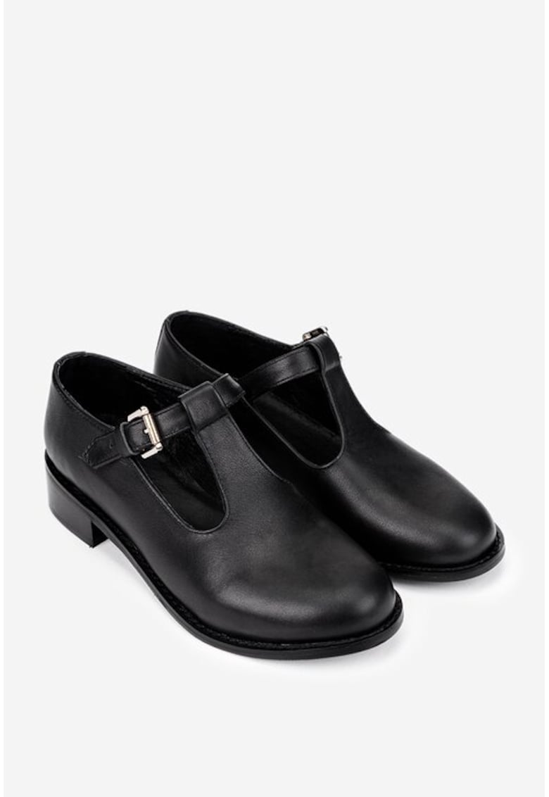 Pantofi dama negri cu bareta - Negru