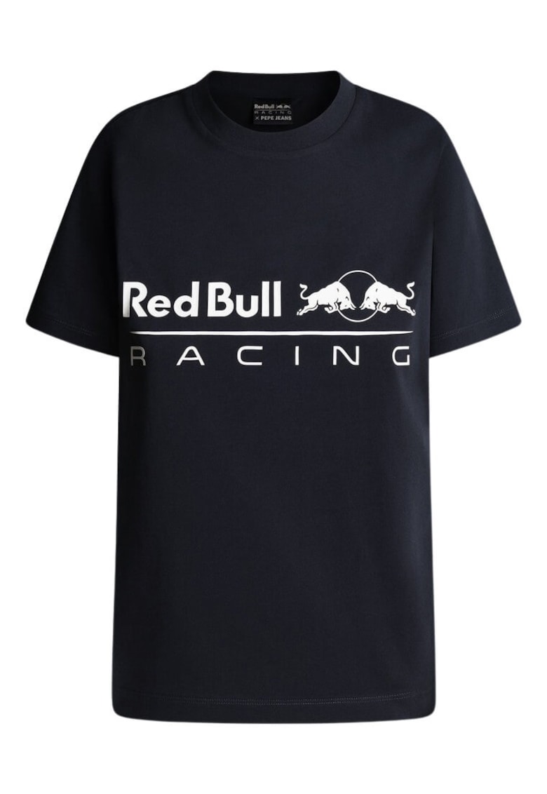 Tricou de dama  x Red Bull Racing Logo Print 2025 - Bumbac - Bleumarin