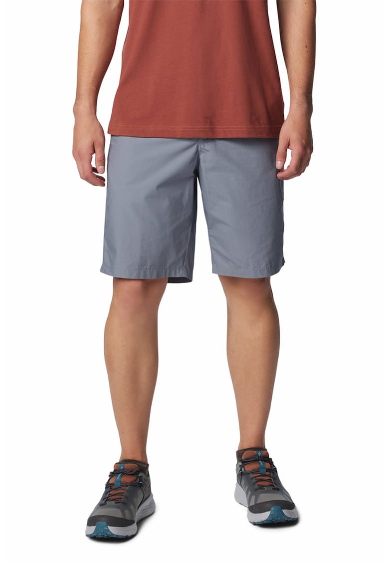 Pantaloni scurti din bumbac Washed Out™ - Gri cenusiu