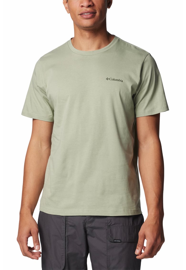 Tricou de bumbac organic Rapid Ridge - Verde pal