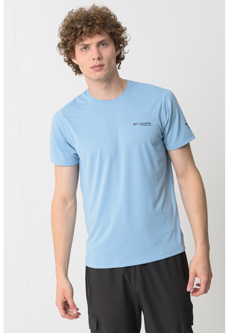 Tricou cu decolteu rotund pentru trekking si drumetii Summit Valley Tricou cu decolteu rotund pentru trekking si drumetii Summit Valley