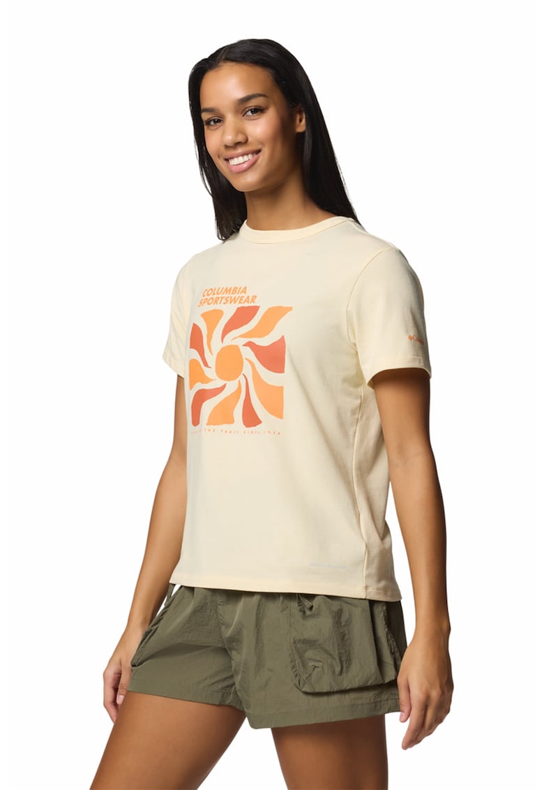 Tricou cu imprimeu - pentru trekking Sun Trek