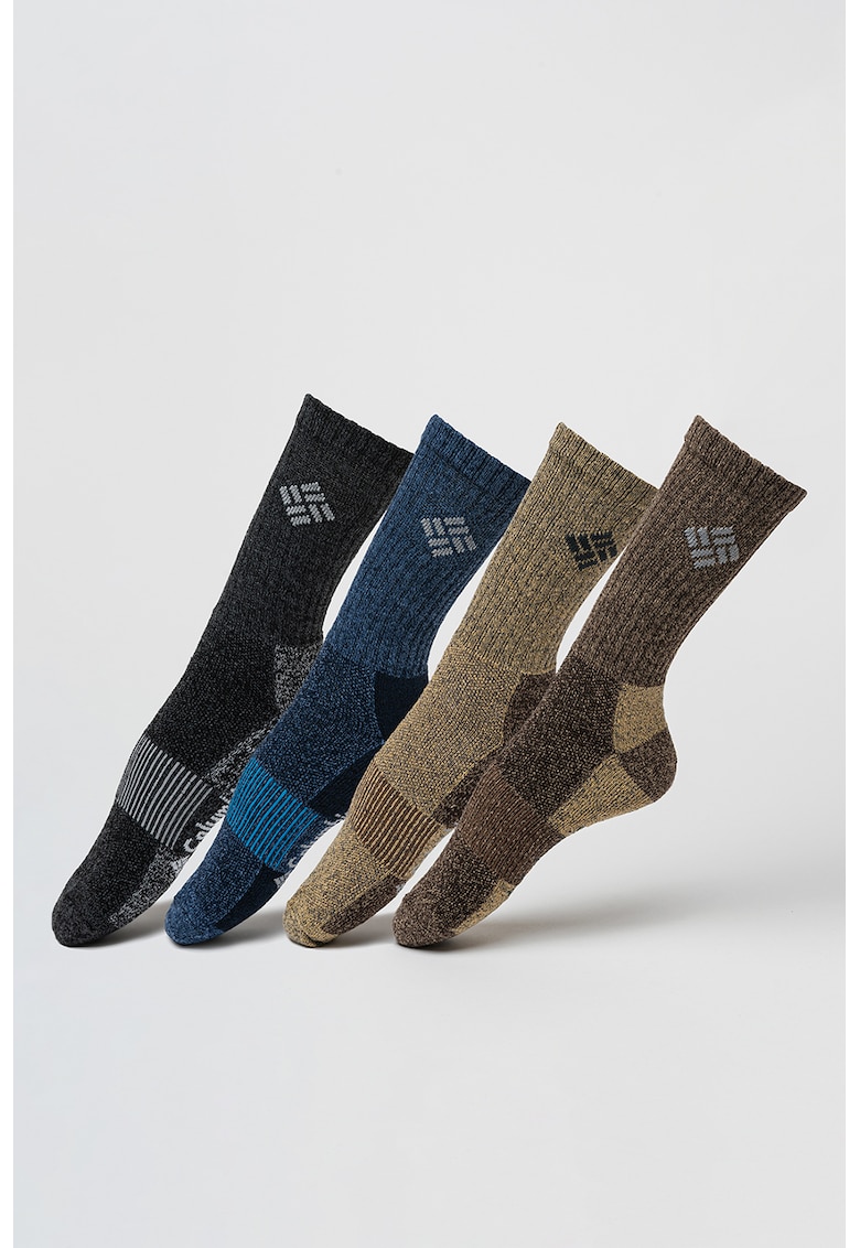 Set de sosete medii pentru trekking - 4 perechi
