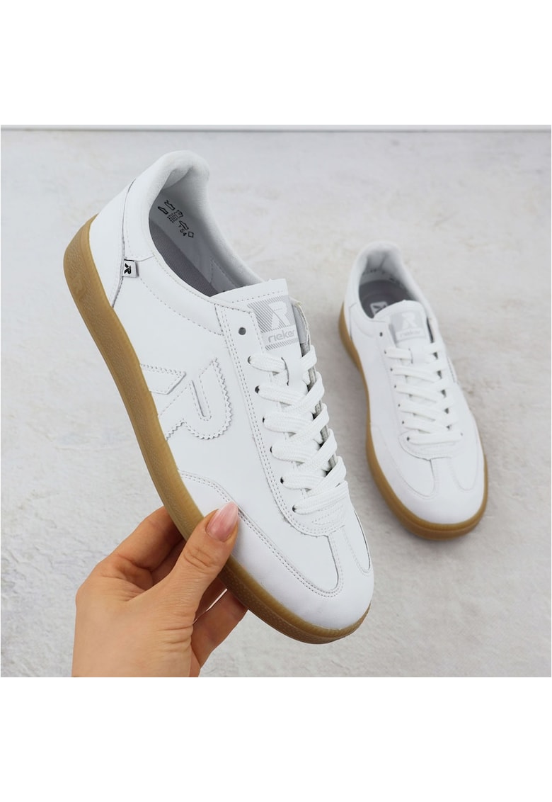 Rieker Pantofi pentru femei - BM216621 - alb - Alb