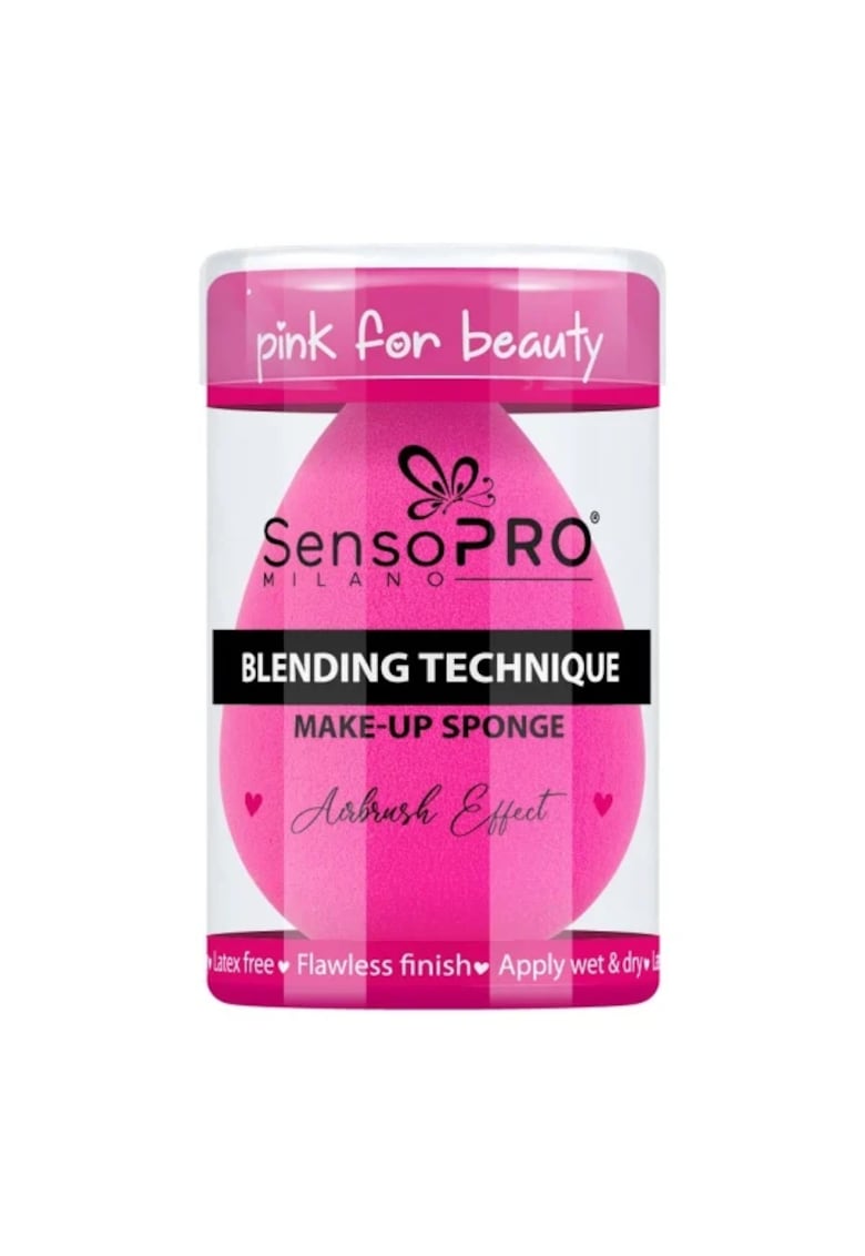 Burete Machiaj Blending Technique Milano - Pink