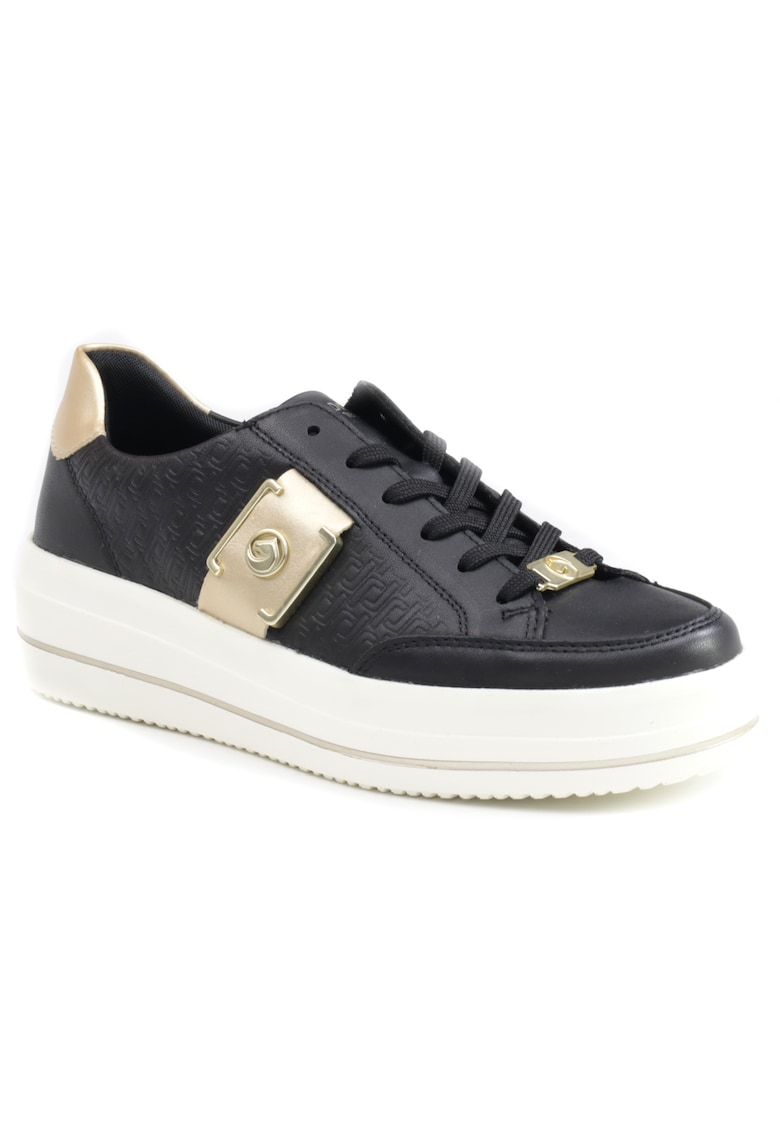 Tenisi dama cauciuc negru - Negru