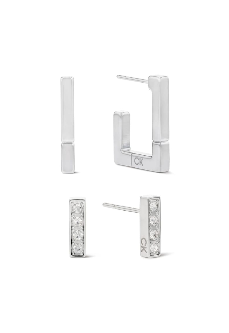 Cercei Woman’s Collection stud lung set 35000459 - Argintiu
