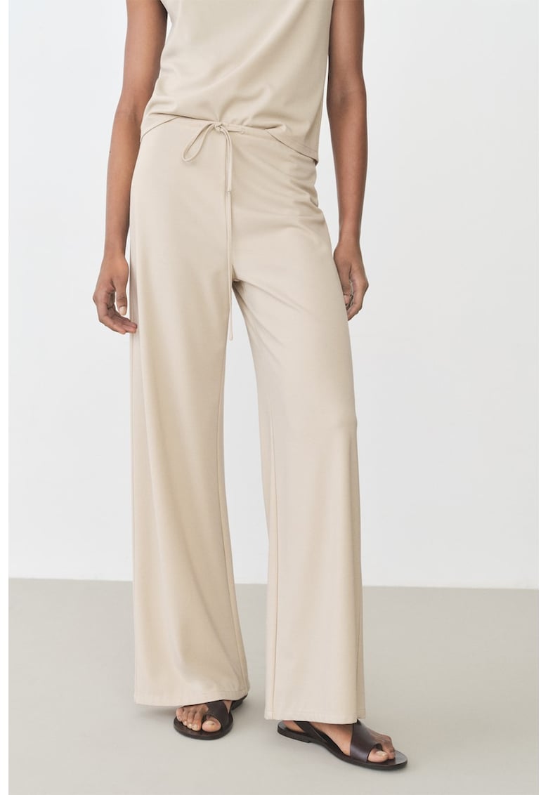 Pantaloni lungi cu croiala dreapta