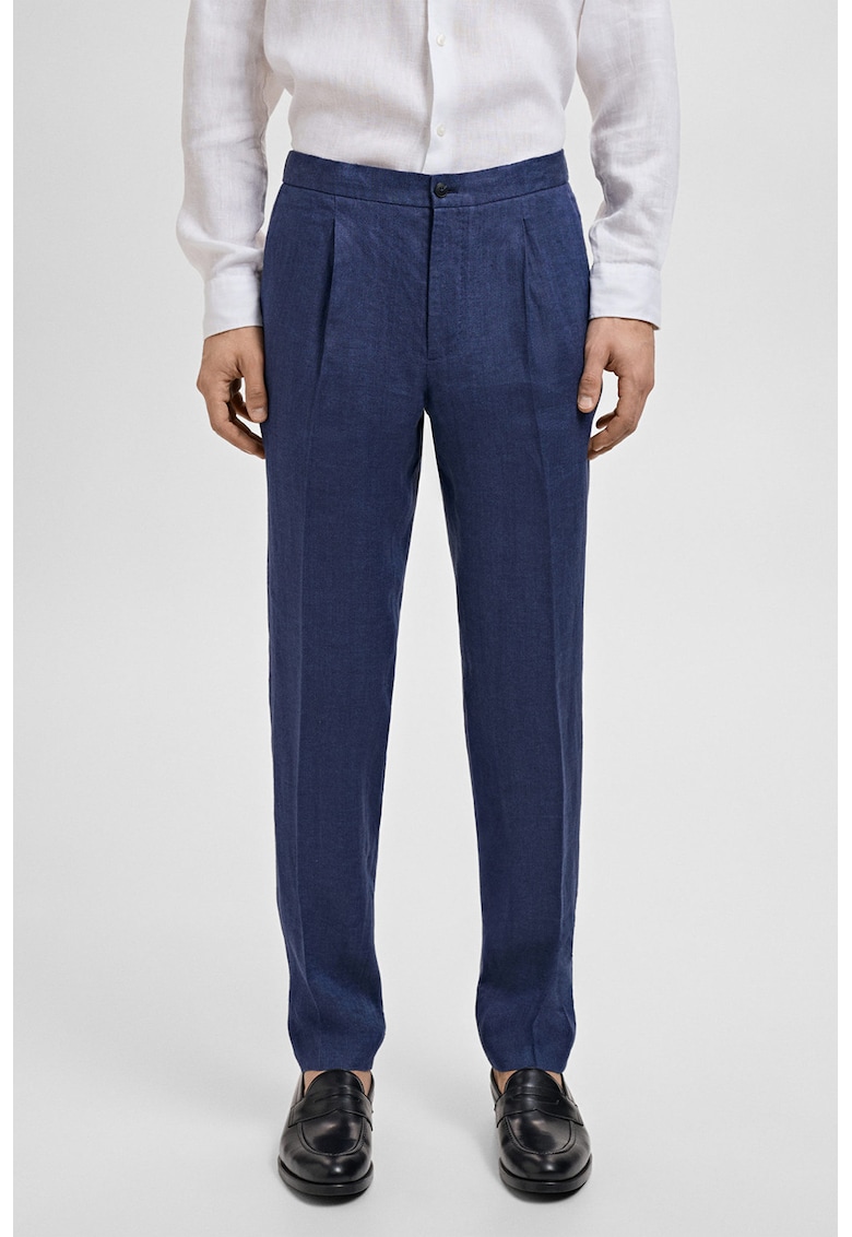 Pantaloni eleganti slim fit din in