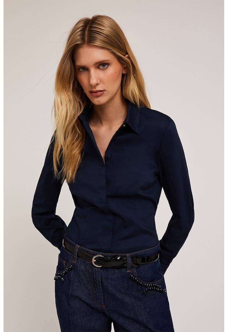 Camasa uni din poplin