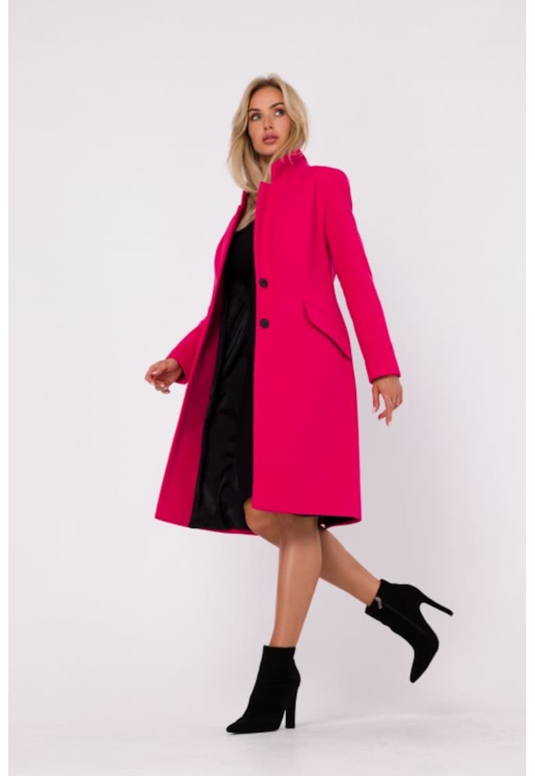 Palton clasic cu nasturi -
