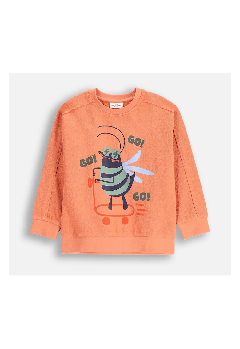 Tricou copii - portocaliu - bumbac