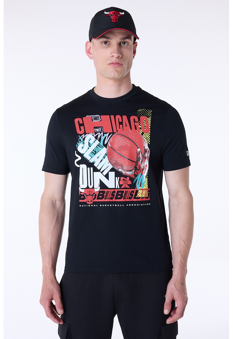 Tricou cu imprimeu grafic si text