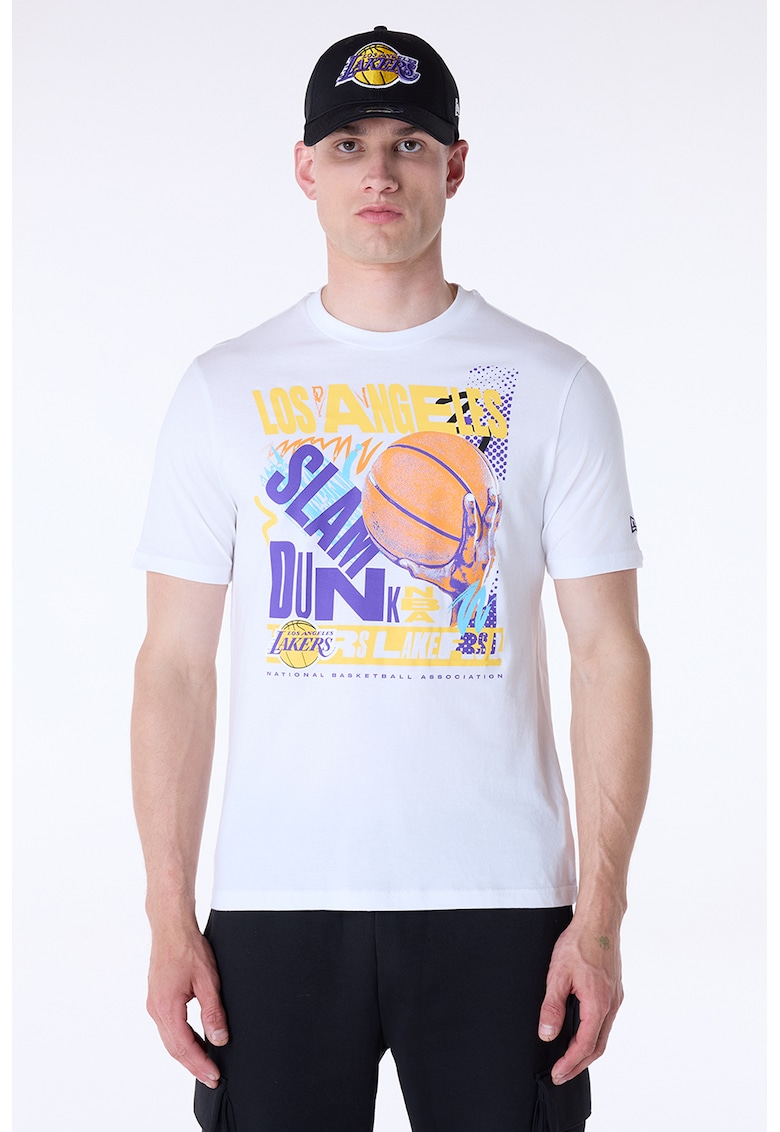 Tricou cu imprimeu grafic si text