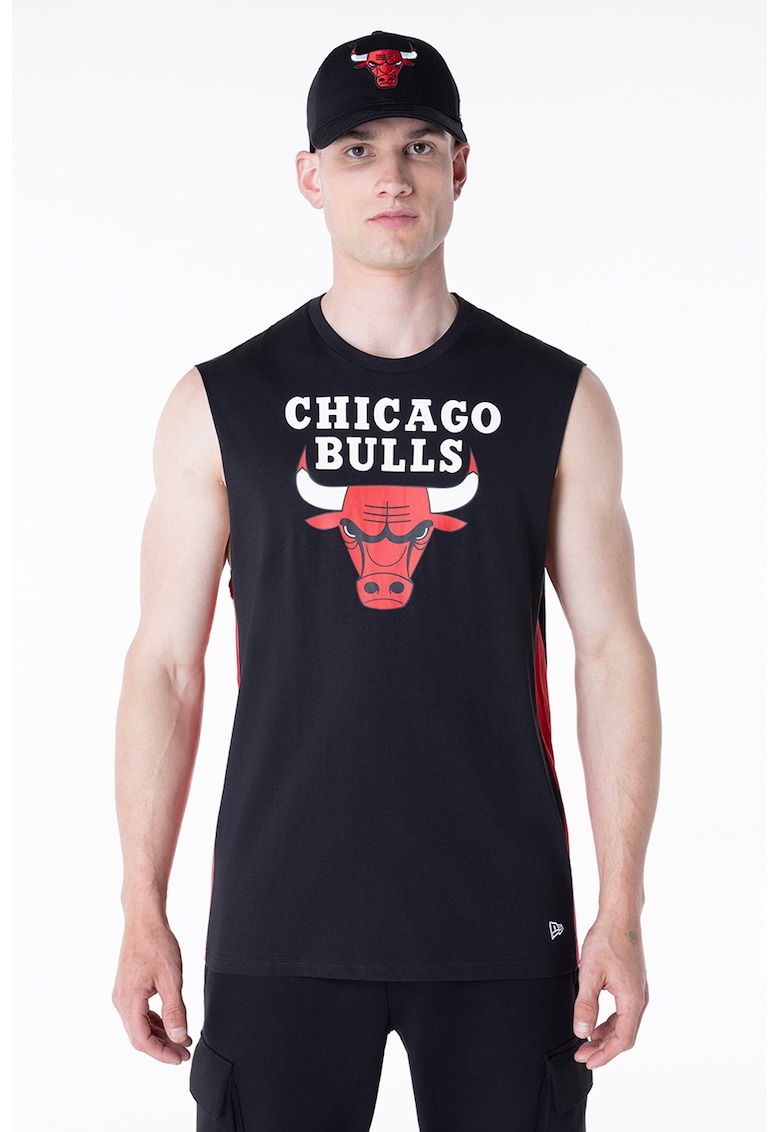 Tricou cu imprimeu fara maneci Tricou cu imprimeu fara maneci