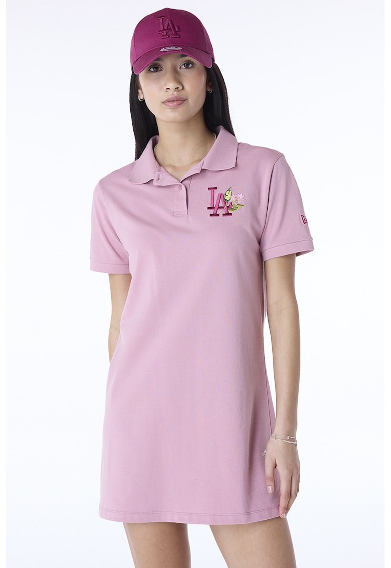 Rochie polo cu monograma brodata