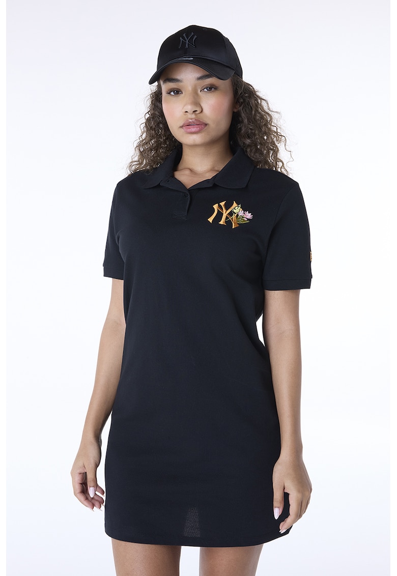 Rochie polo mini - Auriu/Negru