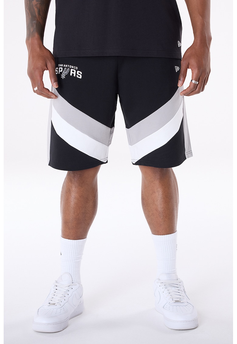 Pantaloni de trening scurti cu imprimeu San Antonio Spurs