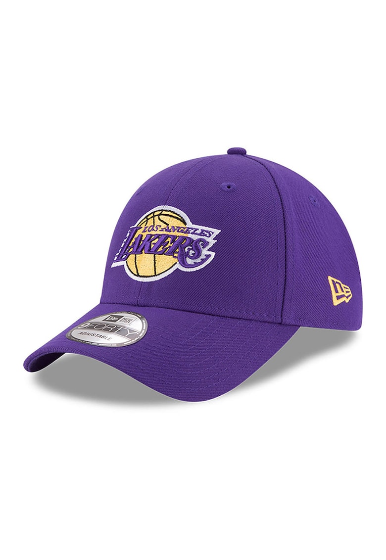 Sapca baseball cu aplicatie Lakers - Galben/Violet
