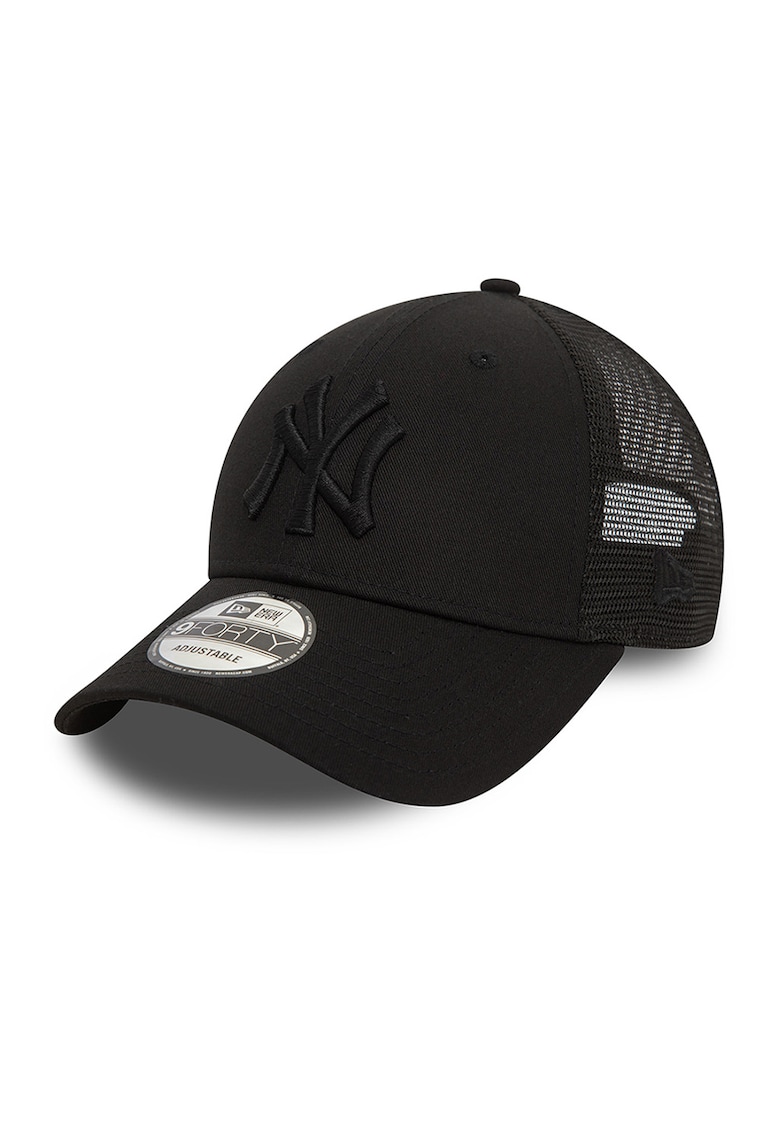 Sapca trucker cu monograma brodata - Negru