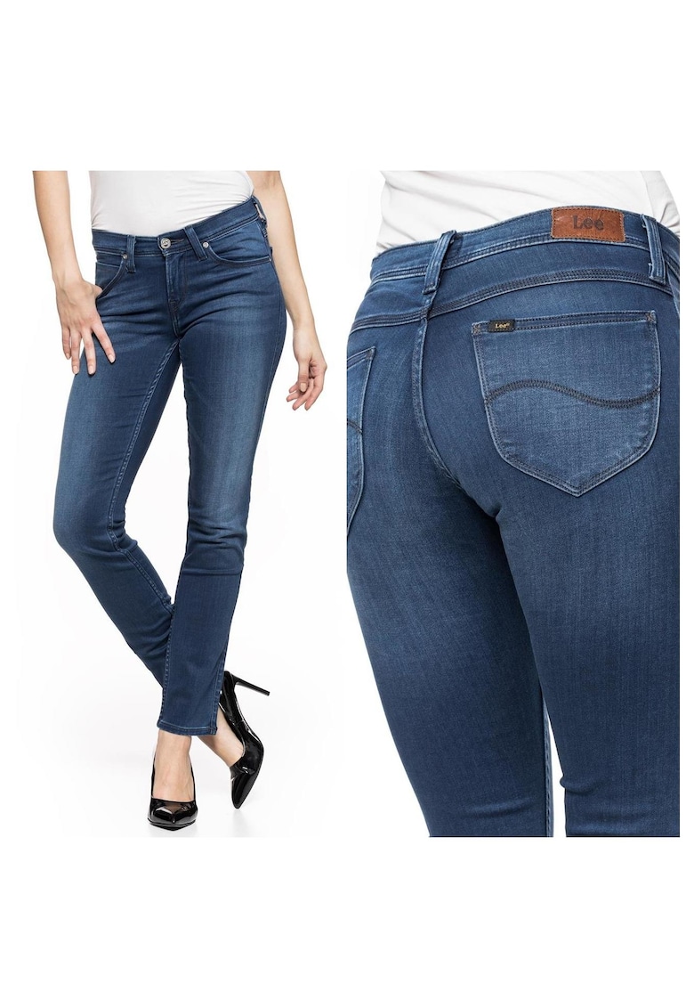 Blugi dama -  159-43 - Bumbac - Lungi - Regular fit - Denim - W25-L33 US - Albastru