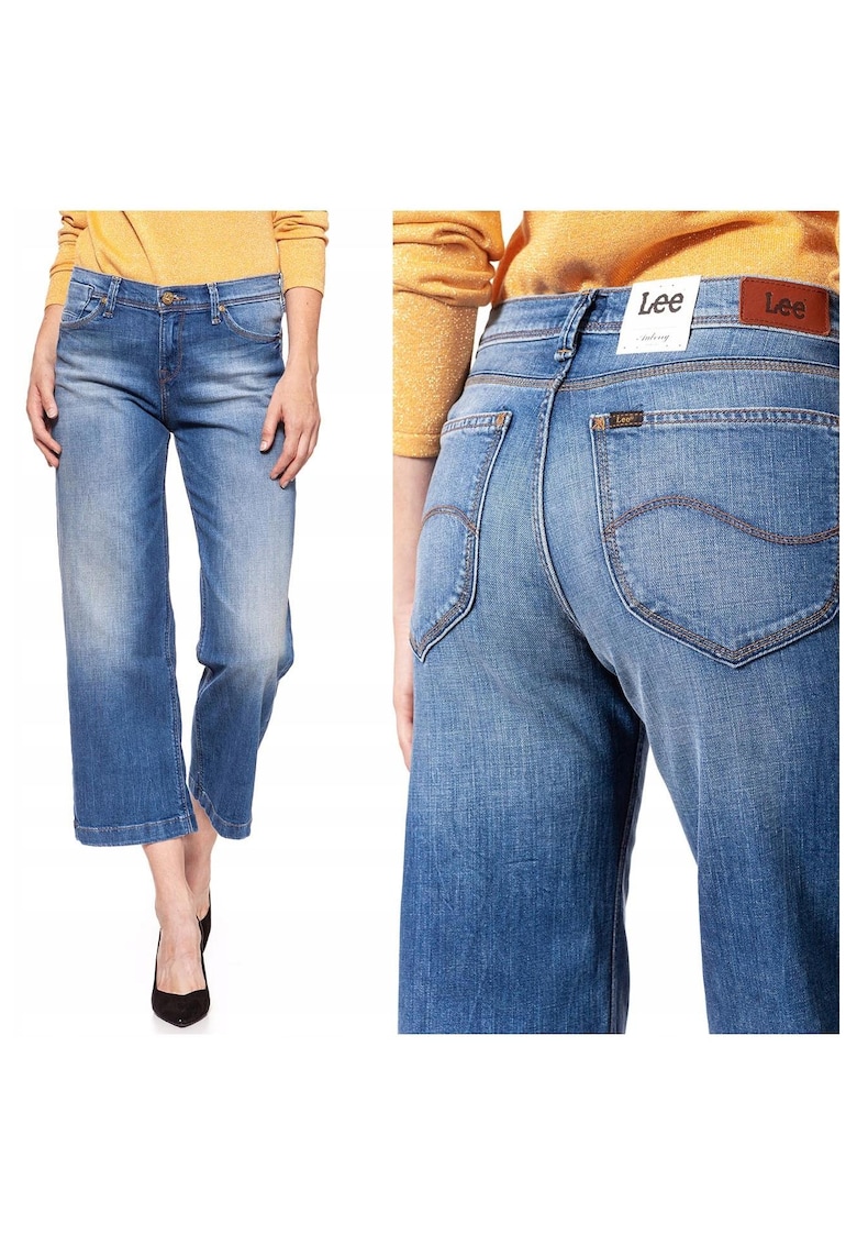 Blugi dama -  Auberry - 5446-46 - Bumbac - Scurti - Boyfriend - Denim - W28-L33 US - Multicolor