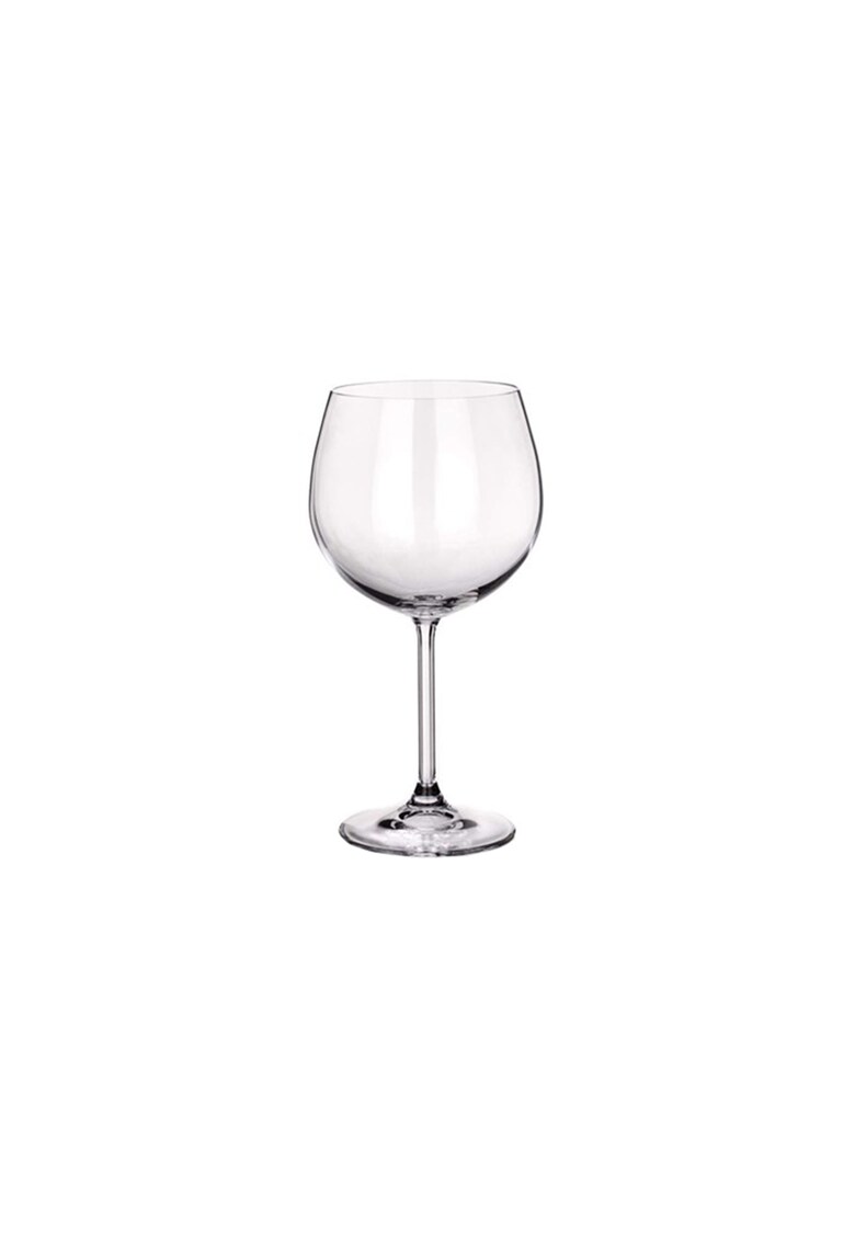 Set 6 pahare vin rosu - cristal - 570ml
