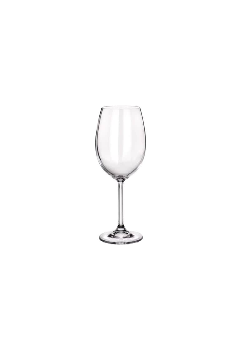 Set 6 pahare vin rosu - cristal - 450ml