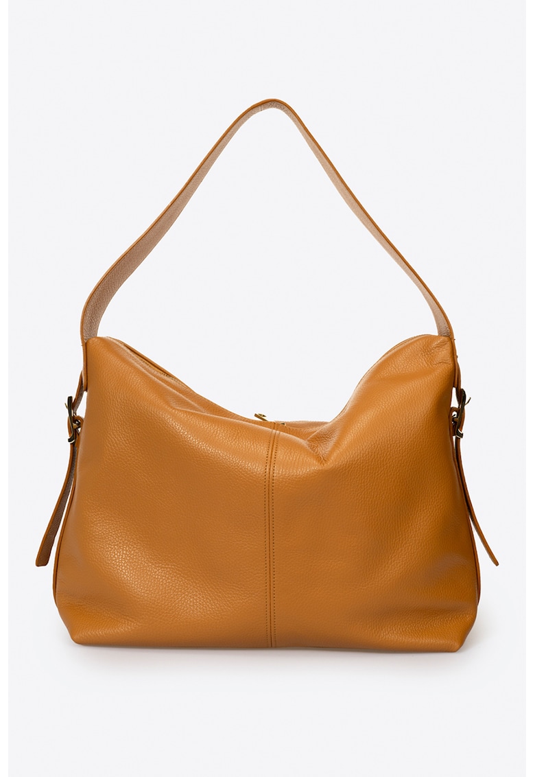 Geanta de piele cu bareta ajustabila