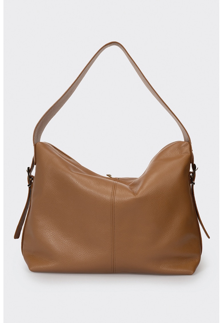 Geanta de piele cu bareta ajustabila