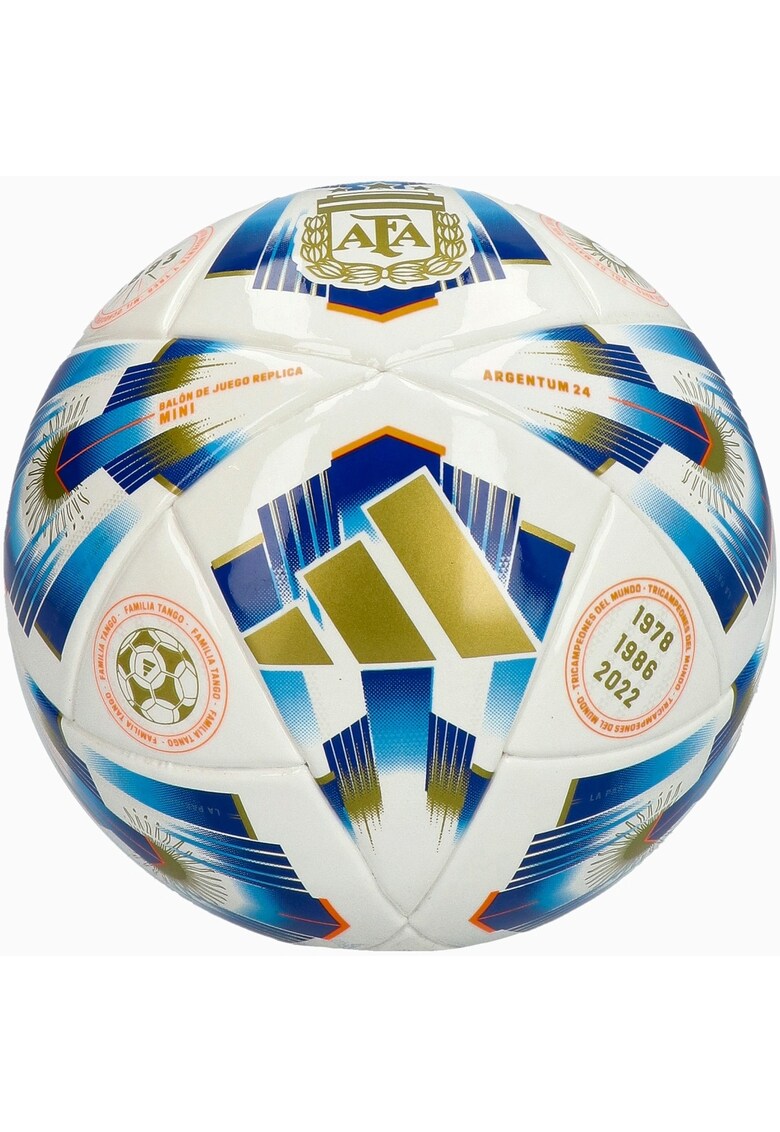 Minge mini de fotbal Adidas AFA24 - marime 1 - alb
