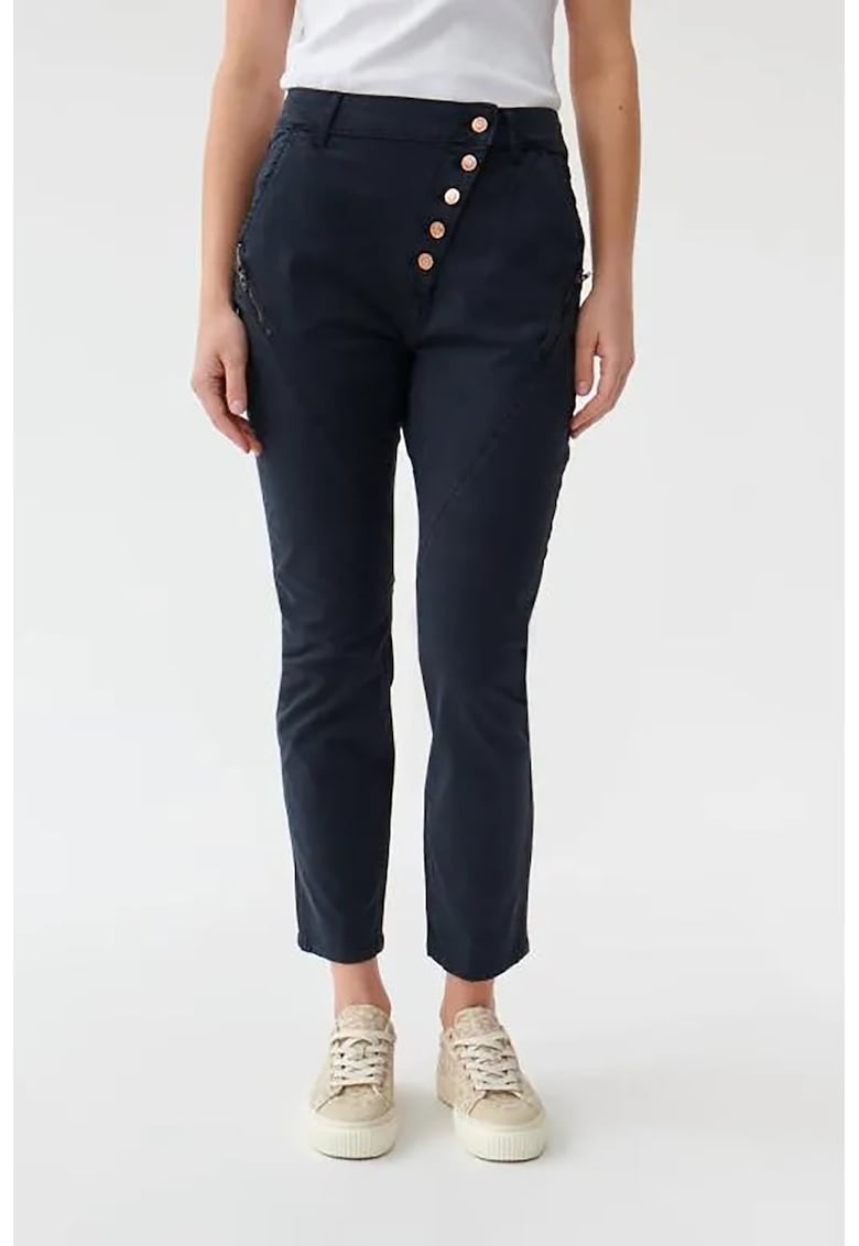 Pantaloni cu buzunare oblice Figa