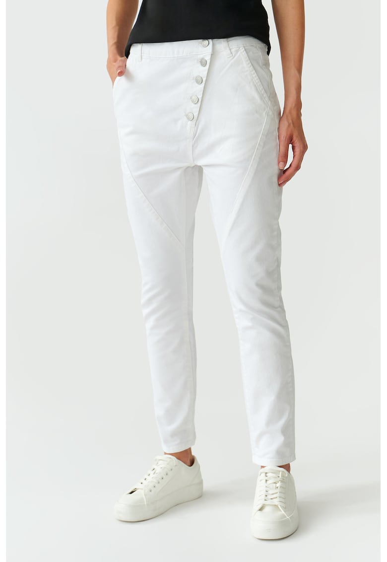 Pantaloni cu buzunare oblice Figa