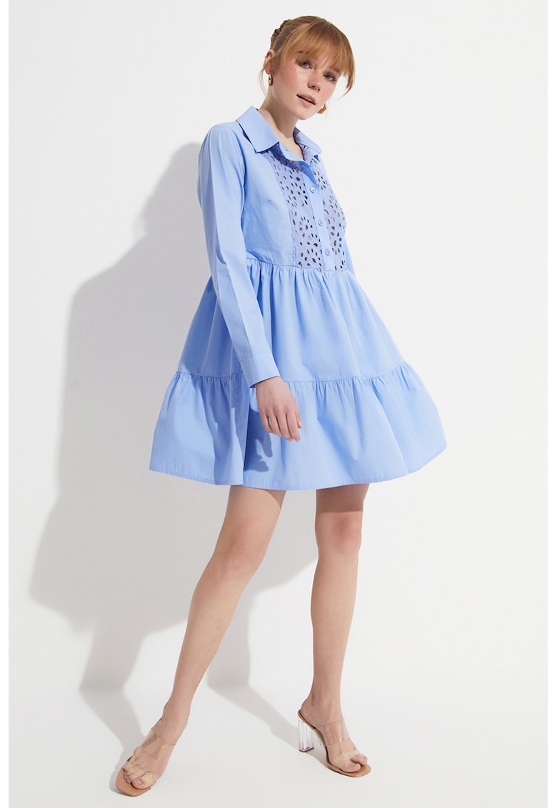 Rochie-camasa din bumbac Rochie-camasa din bumbac