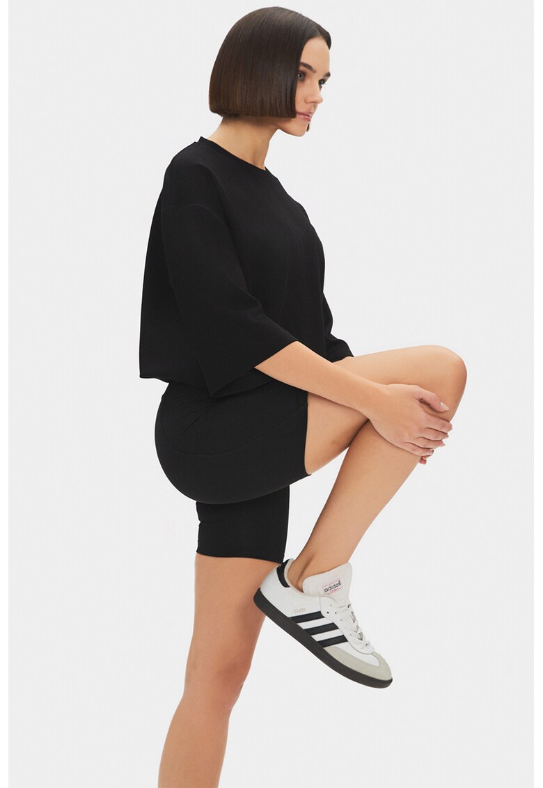 Colanti scurti cu talie inalta