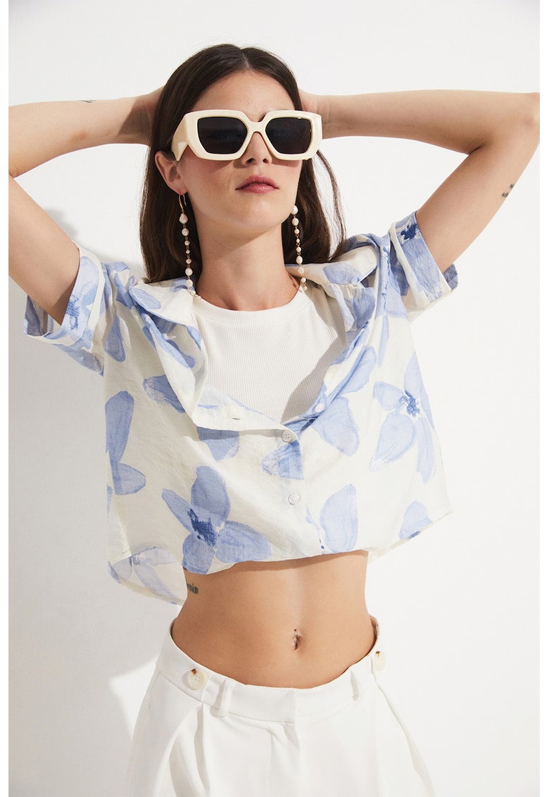 Camasa cu model floral