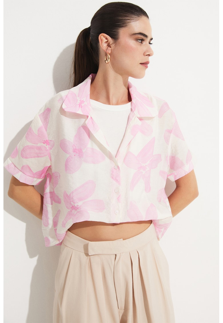 Camasa cu model floral