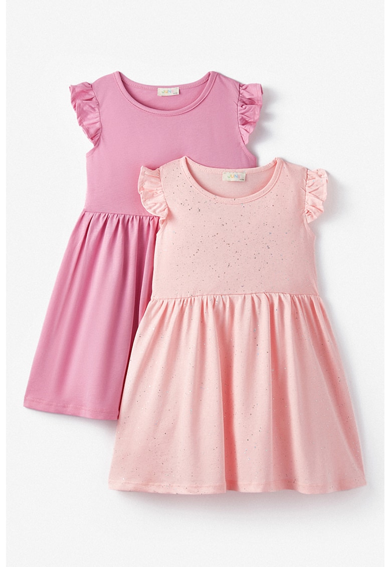 Set de rochii evazate din bumbac - 2 piese