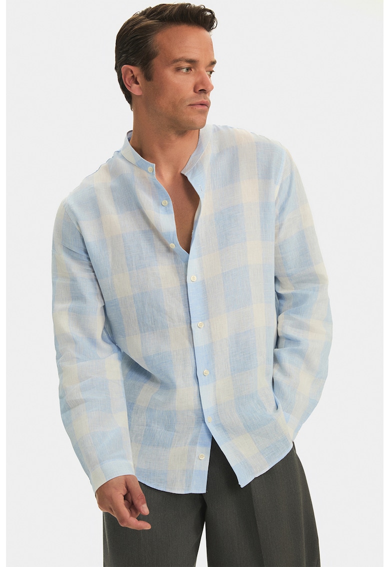 Camasa regular fit de in - in carouri