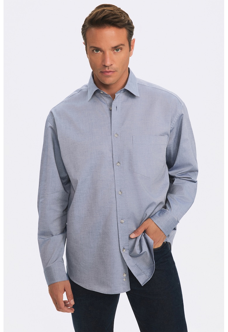 Camasa supradimensionata cu maneci lungi