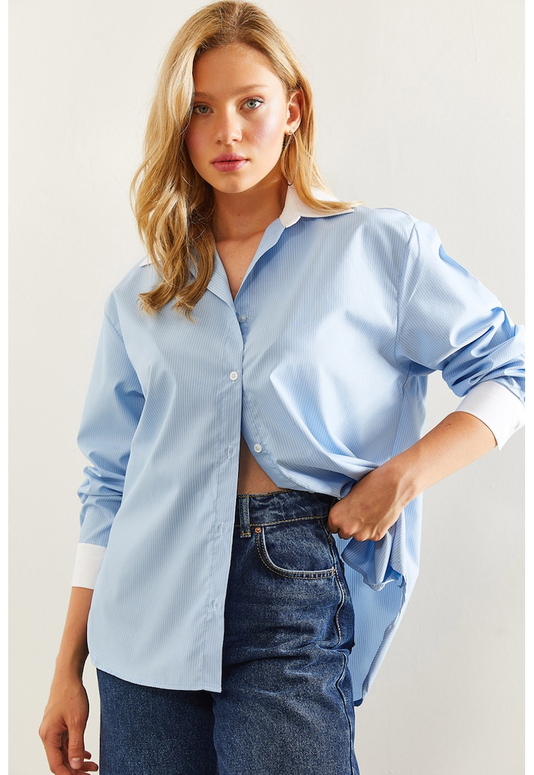 Camasa uni din amestec de bumbac Camasa uni din amestec de bumbac