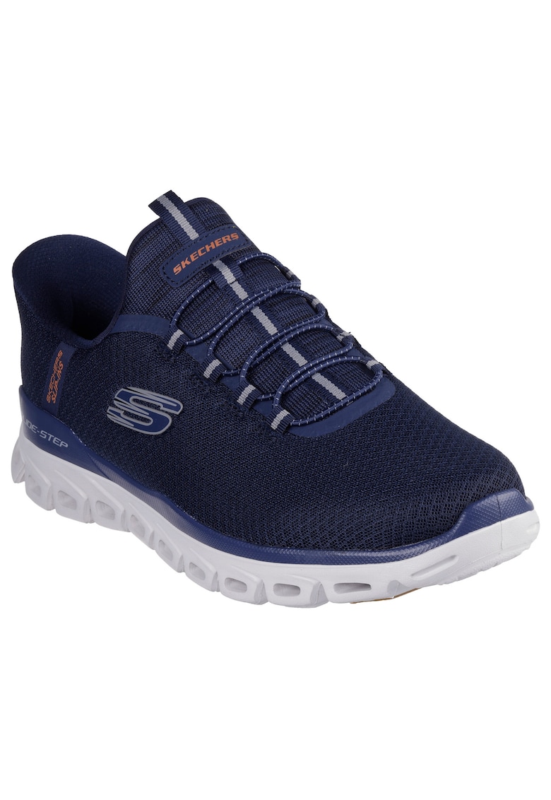 Pantofi sport slip-ins din material textil Glide-Step Noxus - Albastru