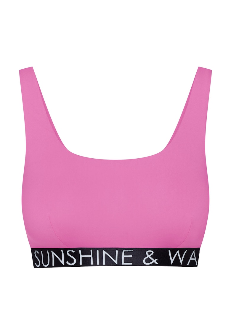 Sutien de baie Summervibes  Roz aprins