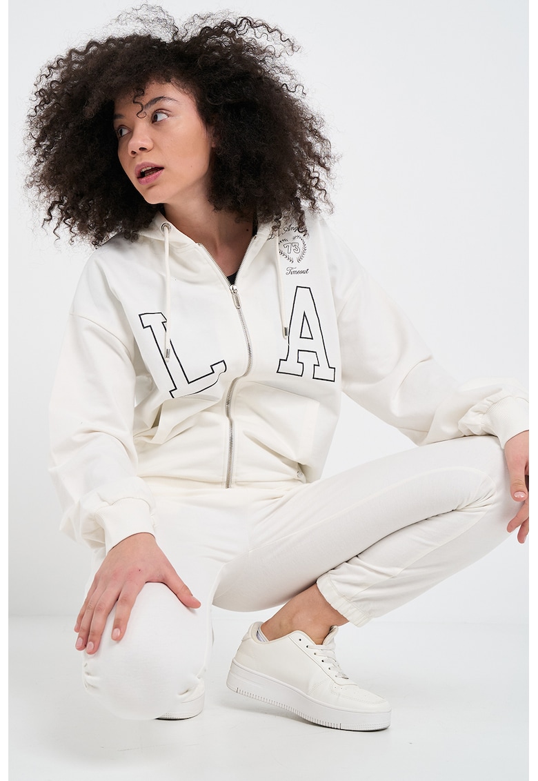 Pantaloni de trening conici cu snur