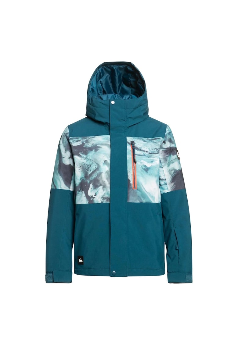 Geaca de snowboard Mission - albastru - impermeabila - respirabila - 100% poliester