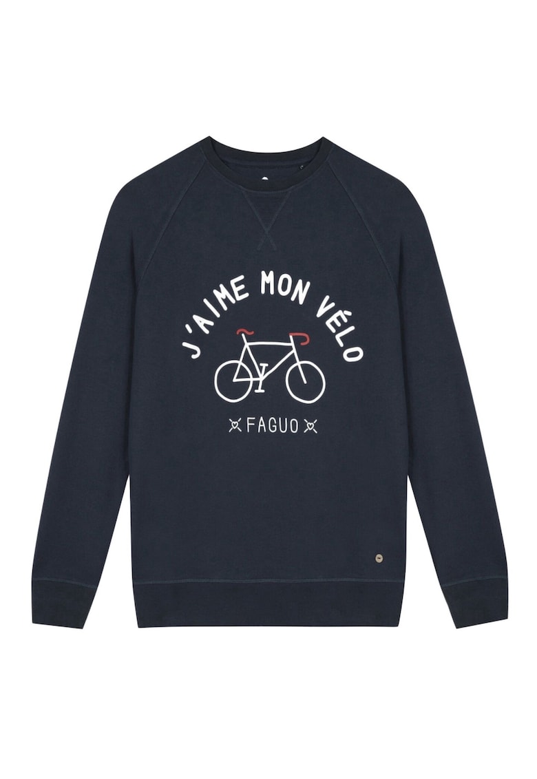 Hanorac unisex bumbac/poliester - bleumarin -