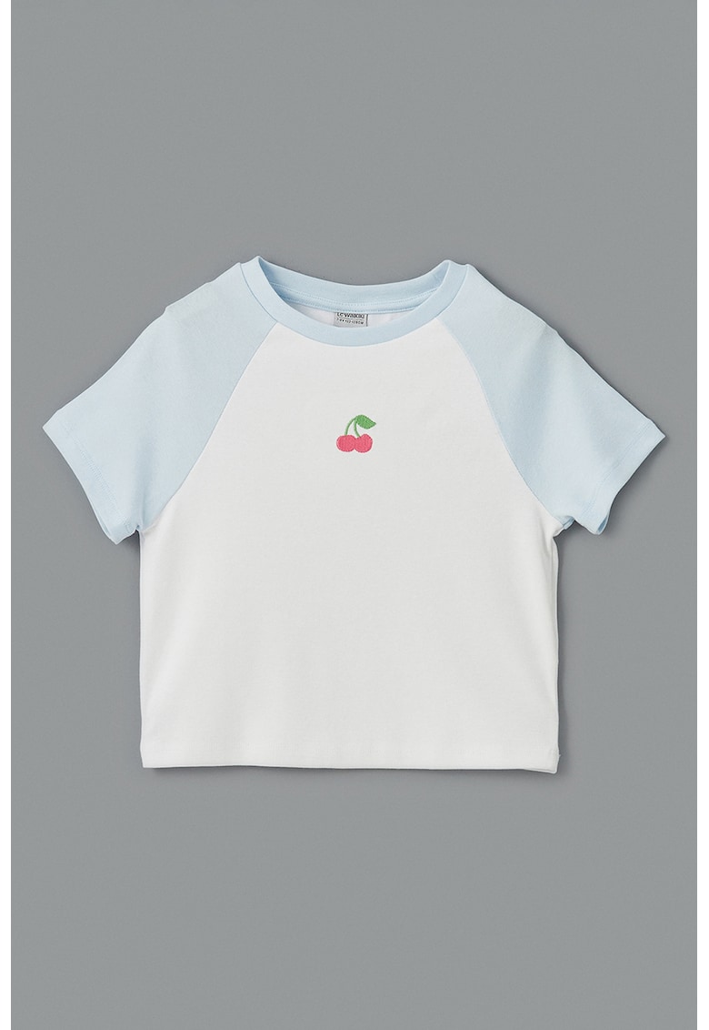 Tricou cu maneci raglan Tricou cu maneci raglan